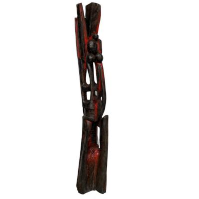Sculpture Totem red