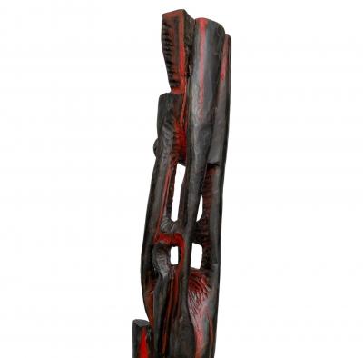 Sculpture Totem red