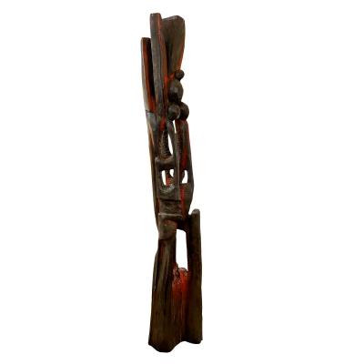 Sculpture Totem red