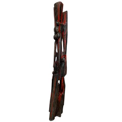 Sculpture Totem red