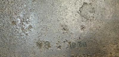 Sculpture in wrought iron and Agate lighting circas 70