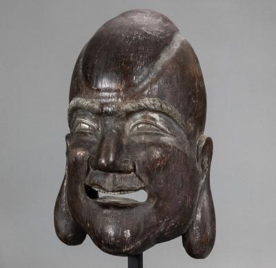 Sculpture of Wood Hoti Figure Head