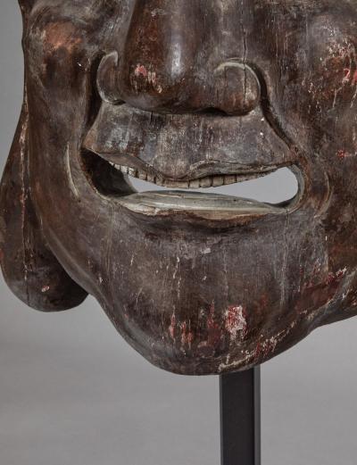 Sculpture of Wood Hoti Figure Head