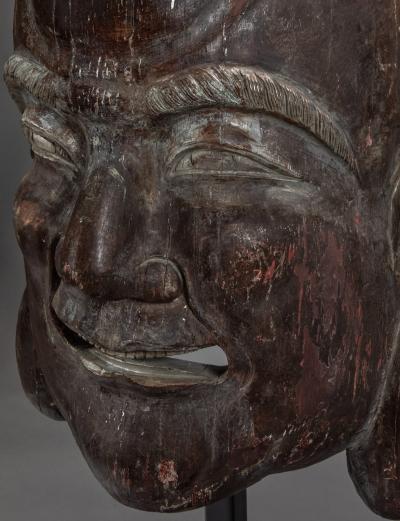 Sculpture of Wood Hoti Figure Head