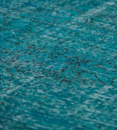 Sea Green Contemporary Wool Handwoven Rug