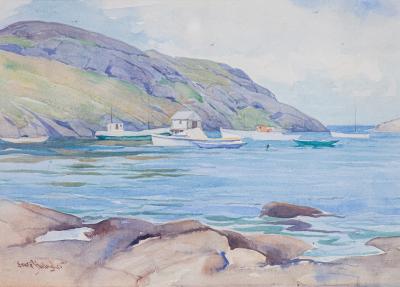 Sears Gallagher Monhegan Harbor
