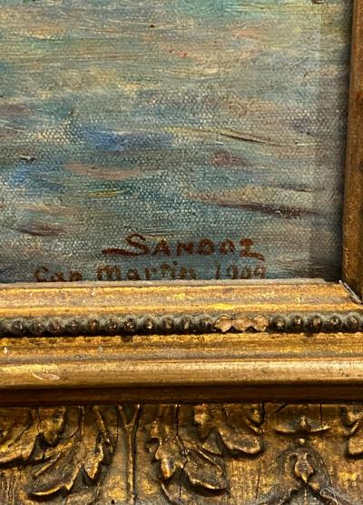 Seascape Oil on Canvas San Martin