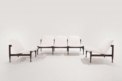 Seating Suite in the Style of Finn Juhl Denmark C 1950s