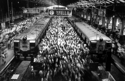 Sebasti o Salgado Church Gate Station Bombay India 1995