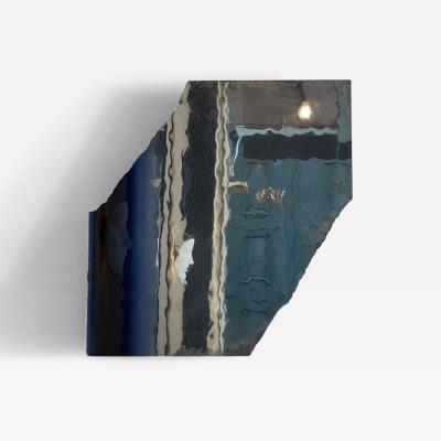 Sebastien Reese Blue Square mirror