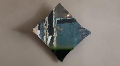 Sebastien Reese Green Diamond mirror