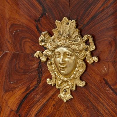 Second Empire period gilt bronze and kingwood display cabinet