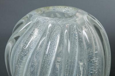 Seguso Murano Italian Glass Vase