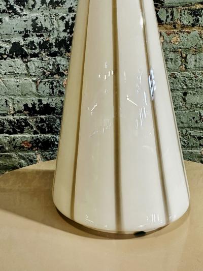 Seguso Vetri d Arte Murano Sculptural Table Lamp Italy 1960
