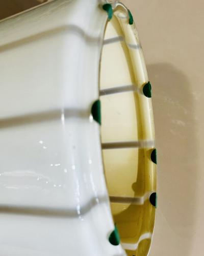 Seguso Vetri d Arte Murano Sculptural Table Lamp Italy 1960
