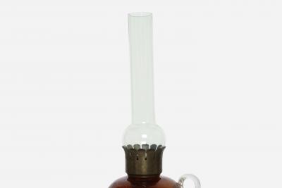 Seguso Vetri d Arte Murano glass table lamps by Archimede Seguso a pair
