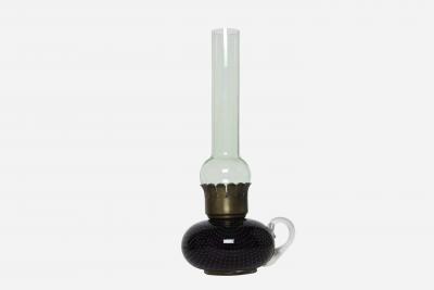 Seguso Vetri d Arte Murano glass table lamps by Archimede Seguso a pair