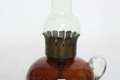 Seguso Vetri d Arte Murano glass table lamps by Archimede Seguso a pair