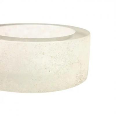 Seguso Vetri d Arte Seguso Vetri dArte Clear Bowl Scavo Glass