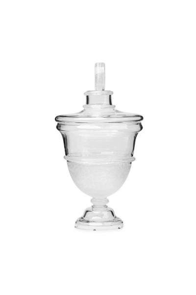 Seguso Vetri d Arte Seguso Vietri Italian Mid Century Large Glass Apothecary Jar