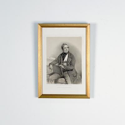 Self Portrait of Roberts Print 19th century