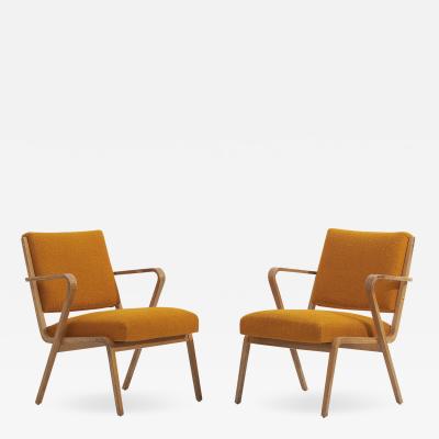 Selman Selmanagic Easy Chairs by Selman Selmanagic for VEB Deutsche Werkst tten Hellerau DDR 1950