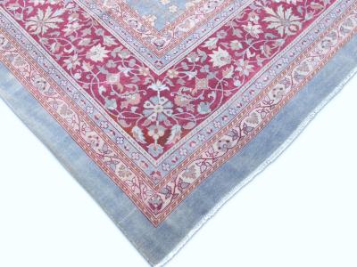 Semi Antique Indian Tabriz Rug 15 x 267 