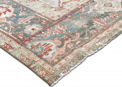 Semi Antique Persian Heriz Rug 112 x 1610 