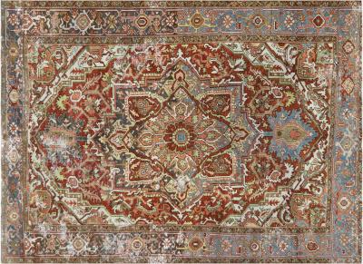 Semi Antique Persian Heriz Rug 710 x 11