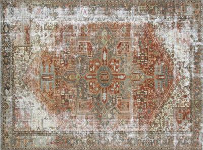 Semi Antique Persian Heriz Rug 93 x 125 