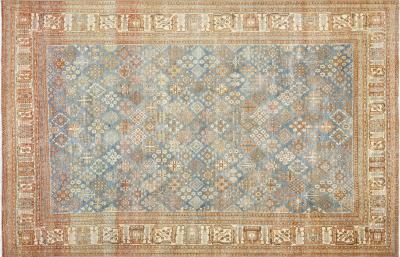 Semi Antique Persian Joshagan Rug 74 x 114 