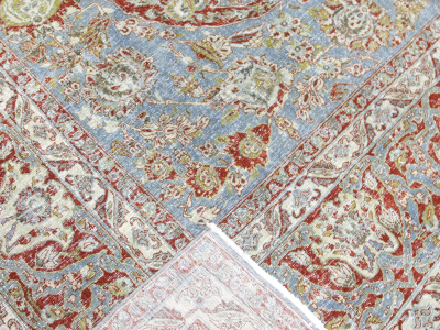 Semi Antique Persian Kashan Rug 90 x 118