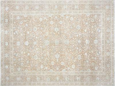 Semi Antique Persian Kashan Rug 97 x 126 