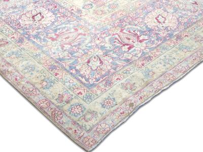 Semi Antique Persian Kerman Rug 13 x 164 