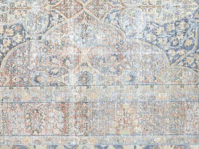 Semi Antique Persian Kerman Rug 9 x 15