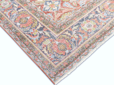 Semi Antique Persian Mahal Rug 106 x 131 