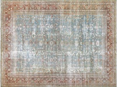 Semi Antique Persian Mahal Rug 910 x 132 