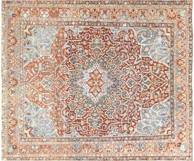 Semi Antique Persian Melayer Rug 1011 x 1211 