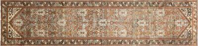 Semi Antique Persian Melayer Runner 31 x 132 
