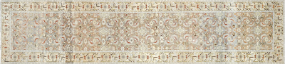 Semi Antique Persian Melayer Runner 34 x 130 