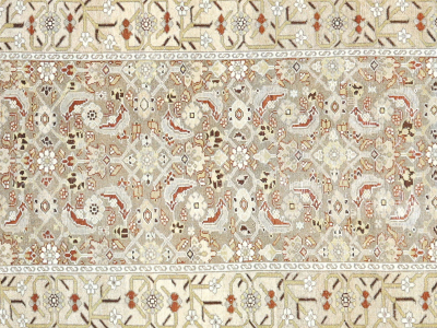 Semi Antique Persian Melayer Runner 34 x 130 