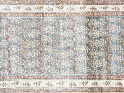 Semi Antique Persian Melayer Runner 34 x 162