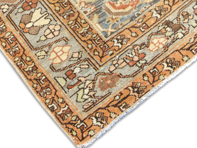 Semi Antique Persian Melayer Runner 35 x 153 