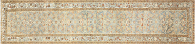 Semi Antique Persian Melayer Runner 35 x 153 