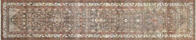 Semi Antique Persian Melayer Runner 35 x 163 