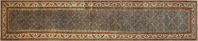 Semi Antique Persian Melayer Runner 37 x 1510 