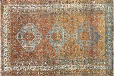 Semi Antique Persian Shiraz Rug 66 x 99 