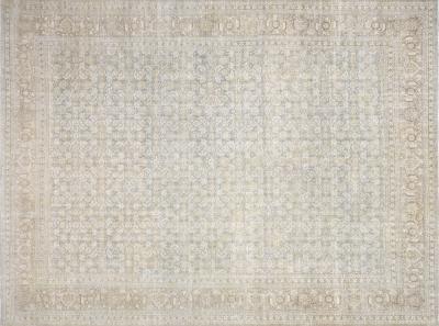 Semi Antique Persian Tabriz Rug 101 x 138 