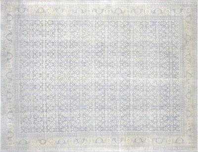 Semi Antique Persian Tabriz Rug 107 x 138 