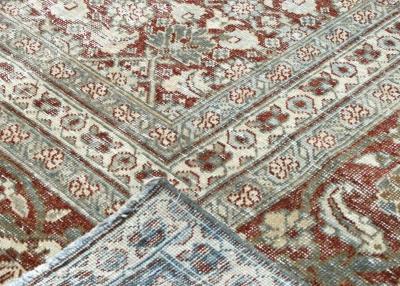 Semi Antique Persian Tabriz Rug 107 x 153 